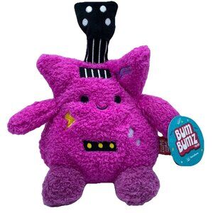 Bumbumz By Russ Retro Geneva Plush Pink Guitar 7 inch Stuffed Animal Music Band